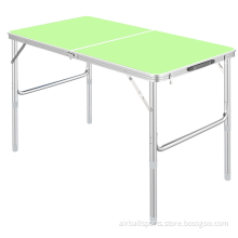 Portable Foldable aluminum table for outdoor camping